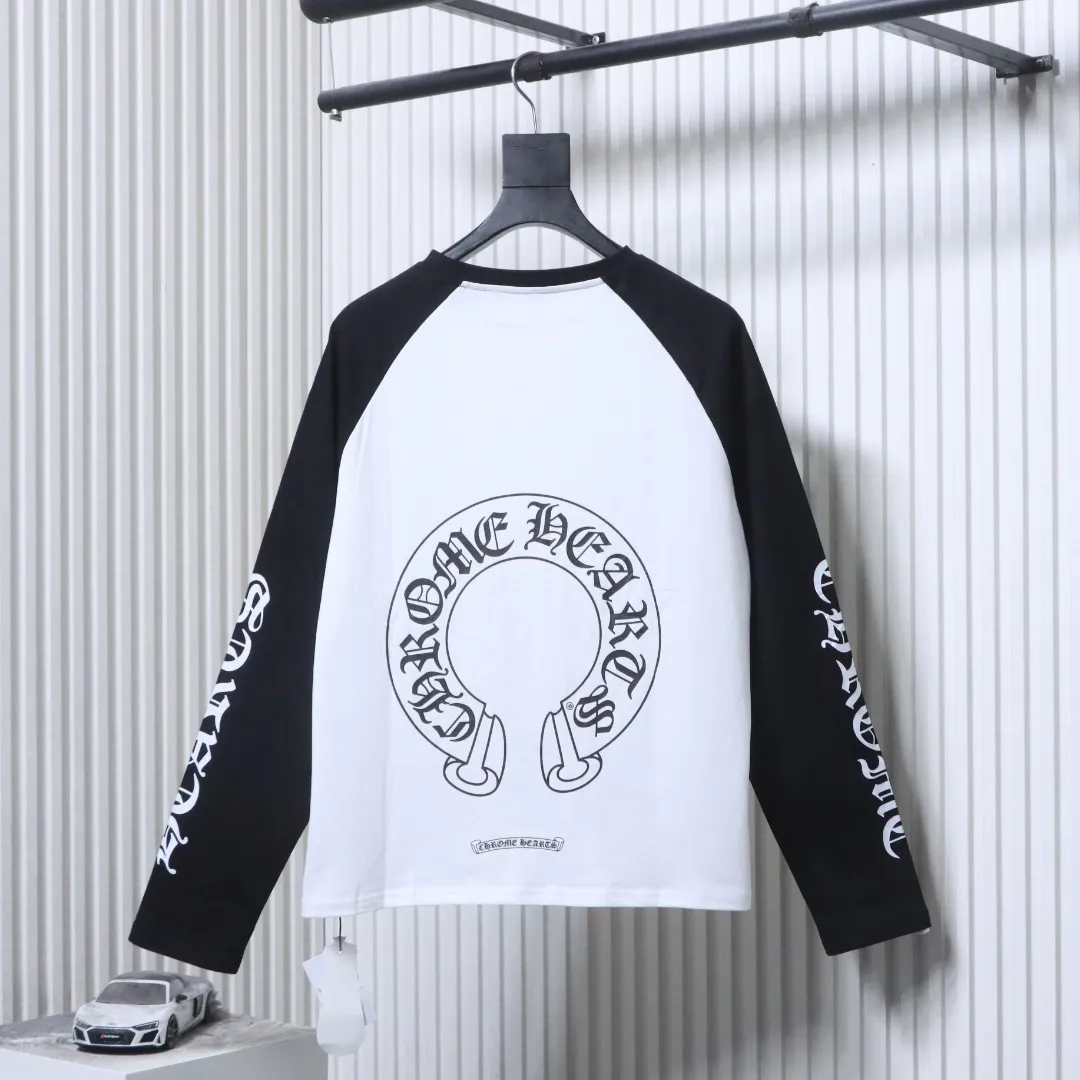 Back CH Logo Raglan Long-Sleeve Shirt
