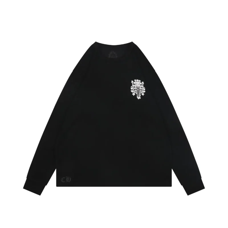 CH Vine and Sword Waffle-Knit Long-Sleeve Shirt