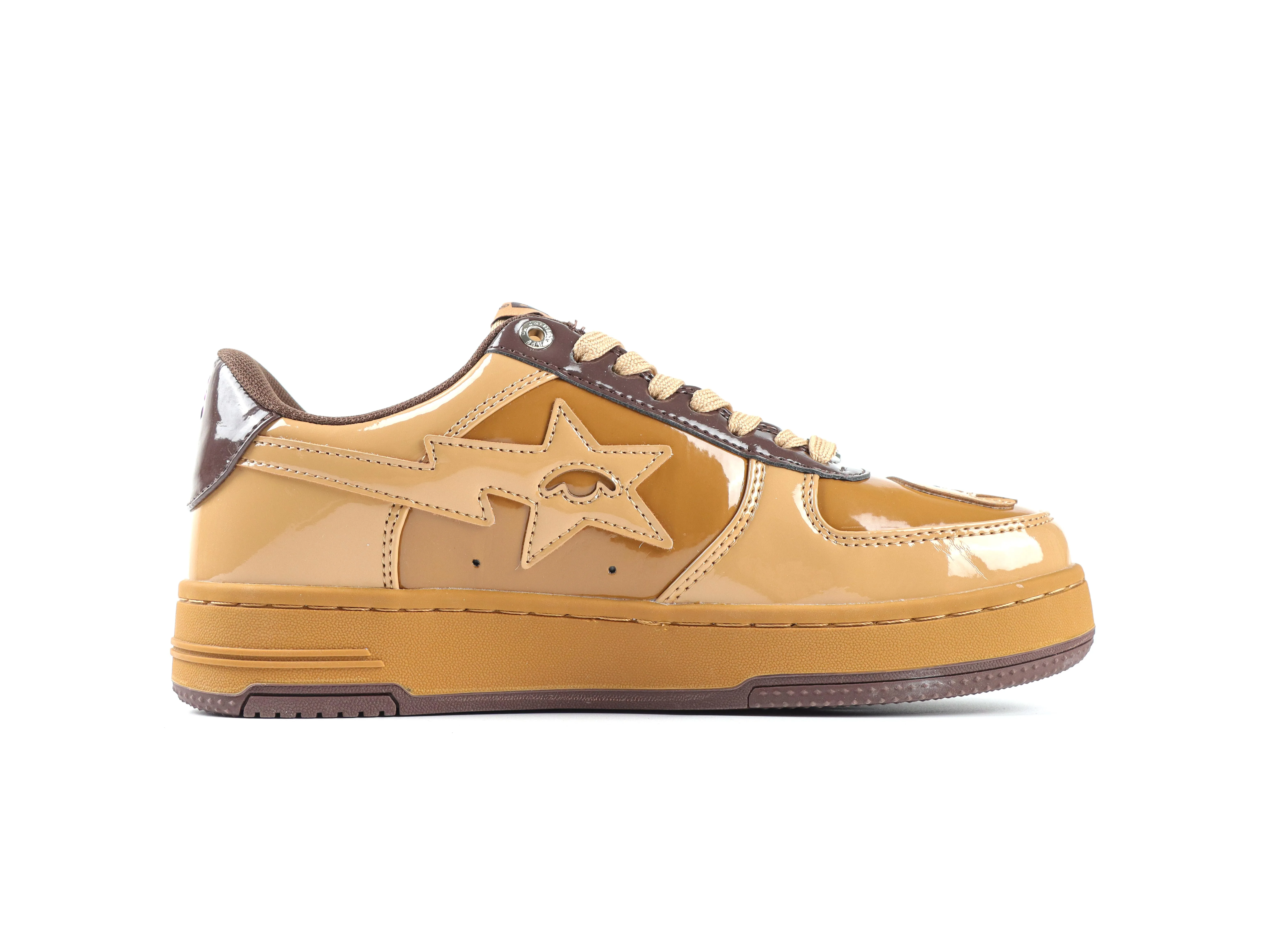 KidSuper x BAPE STA Brown Right Side View