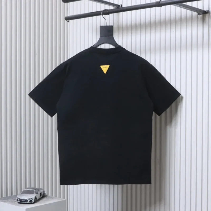Back Logo Print Cotton T-Shirt