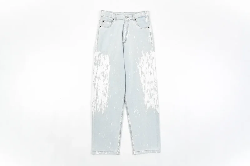 MM Splatter Paint Straight-Leg Jeans
