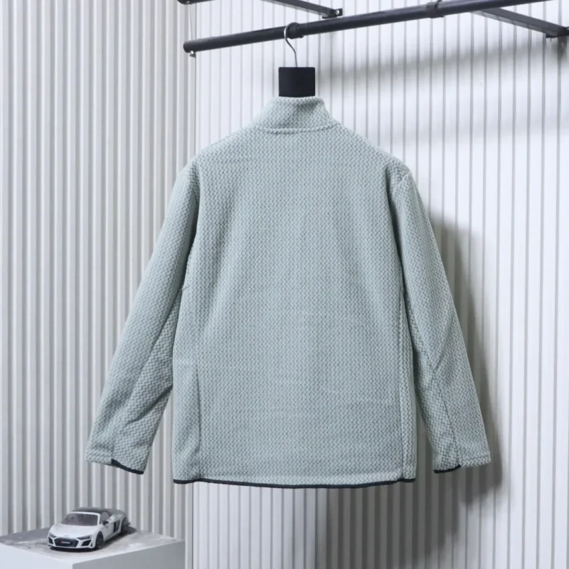 Back View PTG Wave Collar Recycled Polyester Jacket