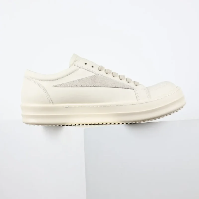 R 0wens Mainline Vintage Low Sneakers Sand Milk Right Side View