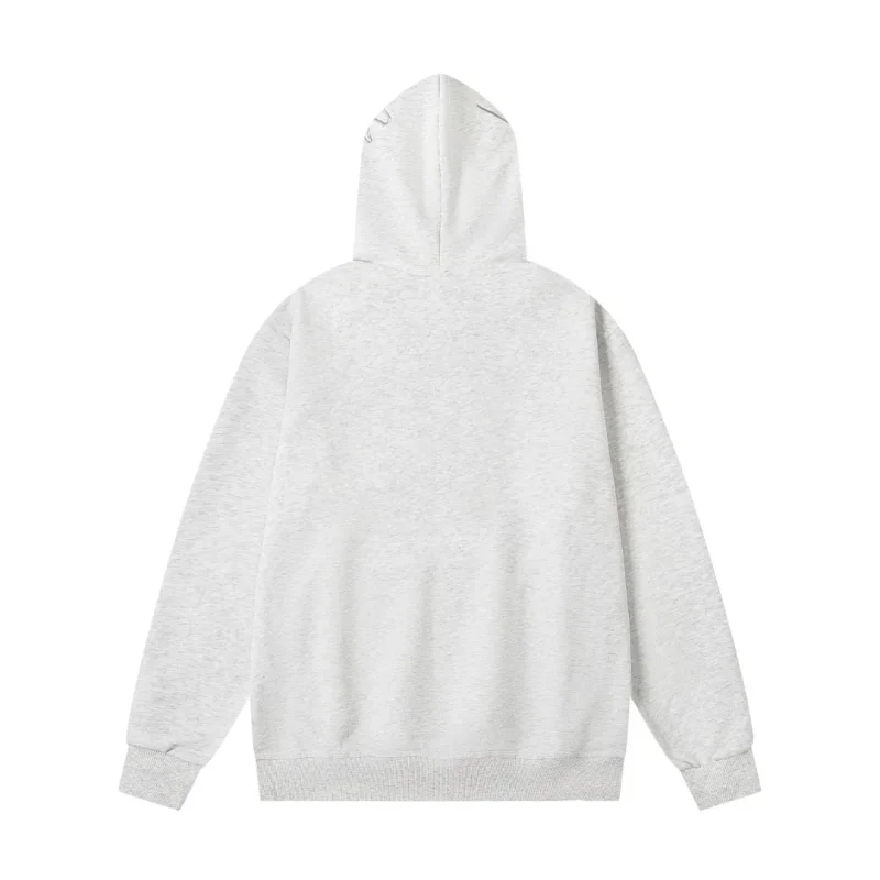 Back Stussy Script Embroidered Pullover Hoodie