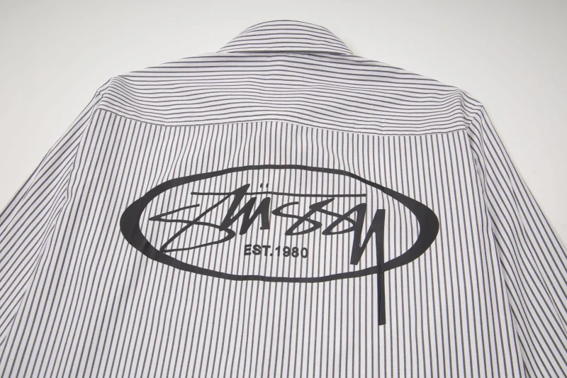 Neckline and Logo in Back Detail