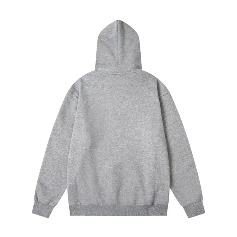 Back Stussy x N1ke Embroidered Logo Pullover Hoodie