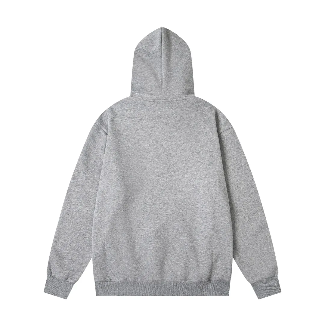 Back Stussy x N1ke Embroidered Logo Pullover Hoodie