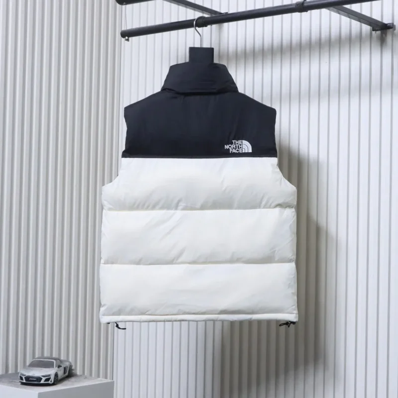 Back TNF 1996 Two-Tone Nuptse Down Vest