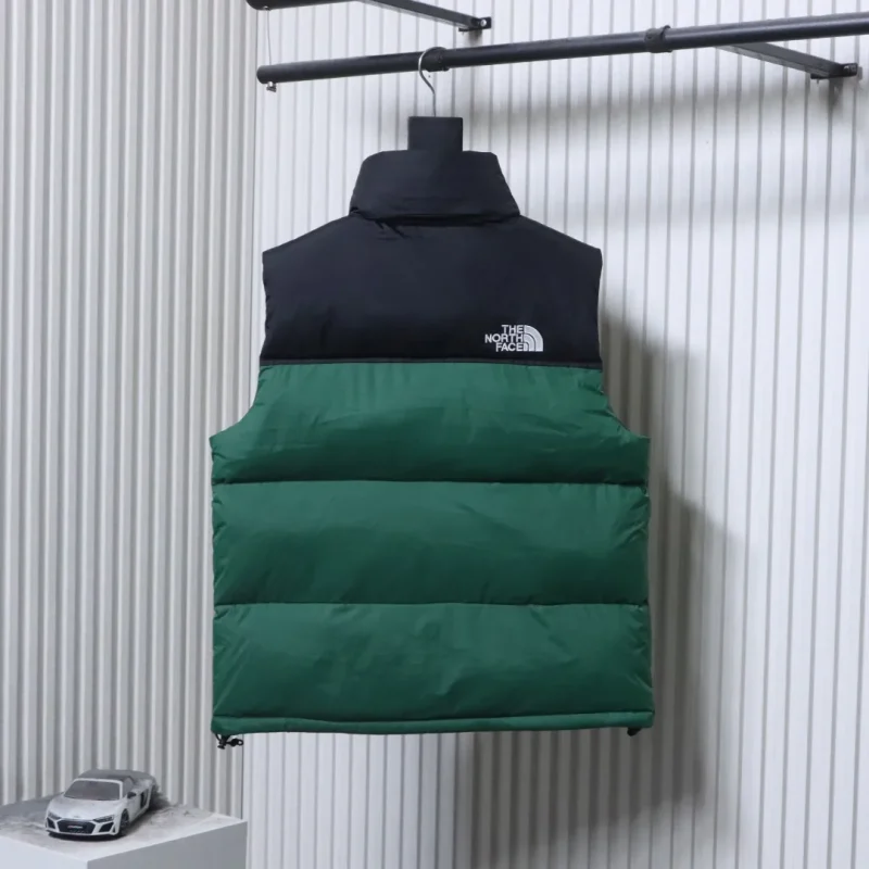Back TNF 1996 Two-Tone Nuptse Down Vest