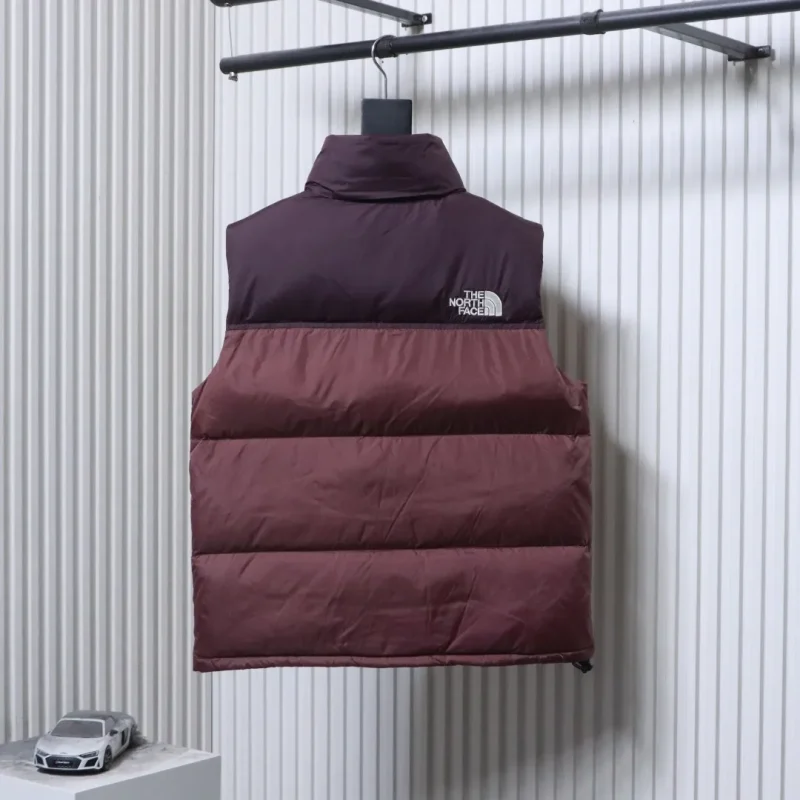 Back TNF 1996 Two-Tone Nuptse Down Vest