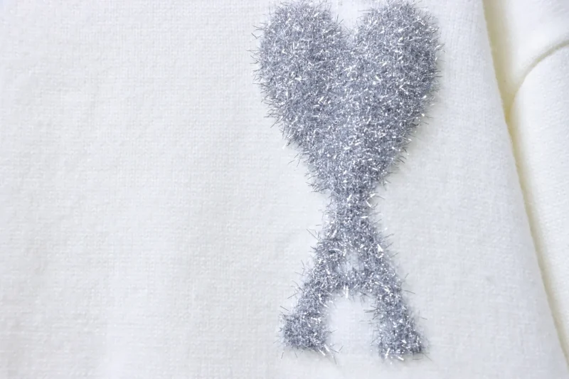 Silver Heart Logo Detail