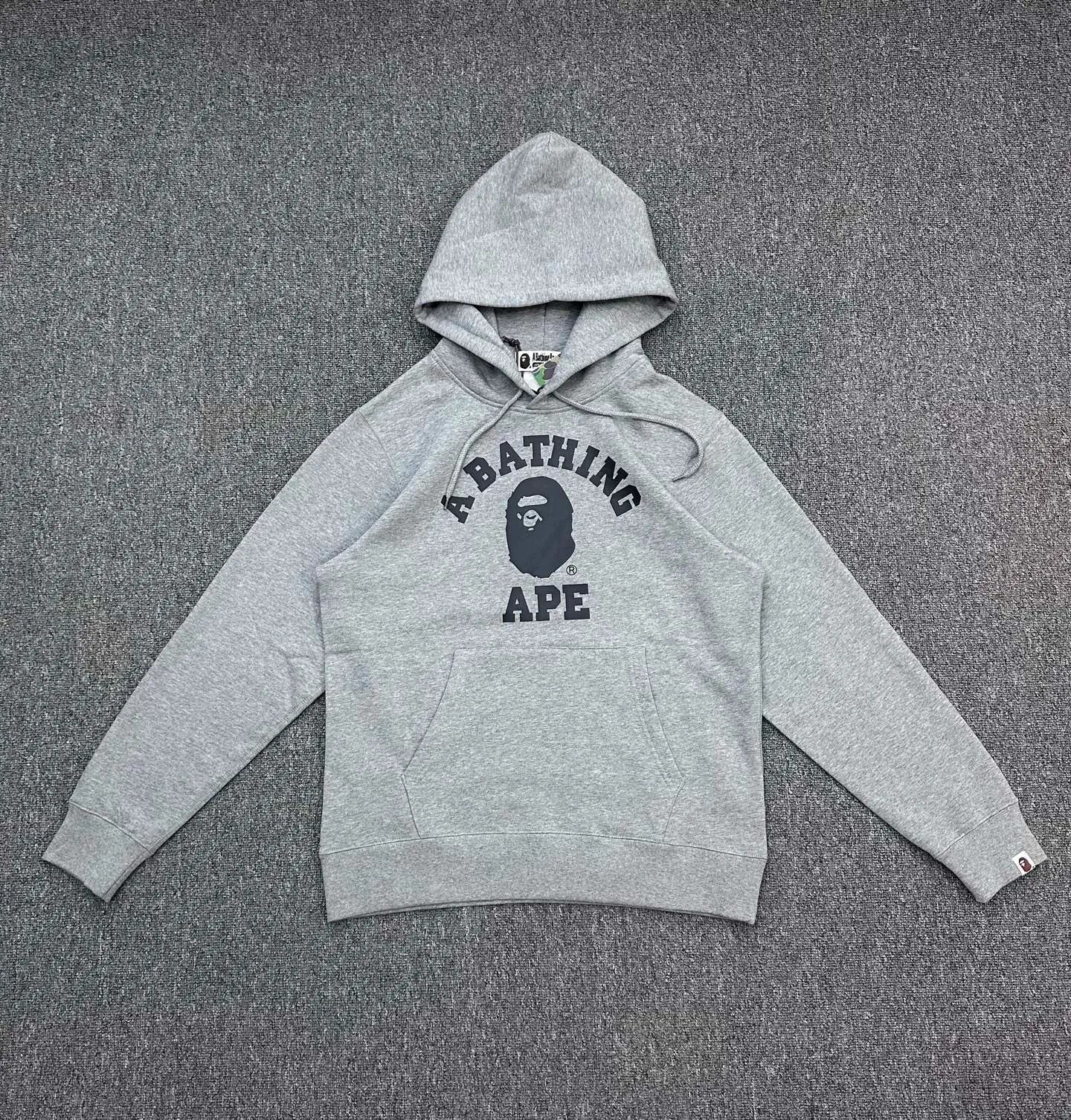 BAPE Ape Head Letter Print Pullover Hoodie