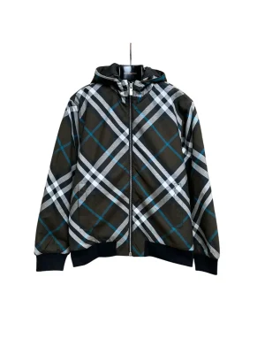 BBR Check Hooded Quilted Jacket