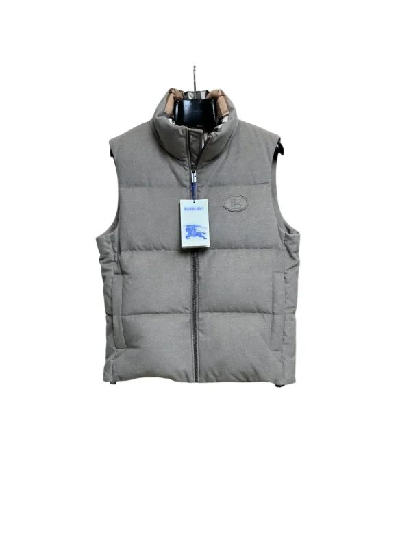 BBR Equestrian Logo Stand Collar Down Vest