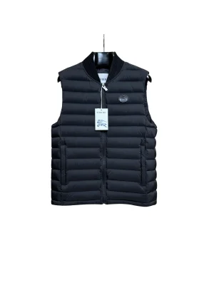 BBR Oval Logo Quilted Down Vest
