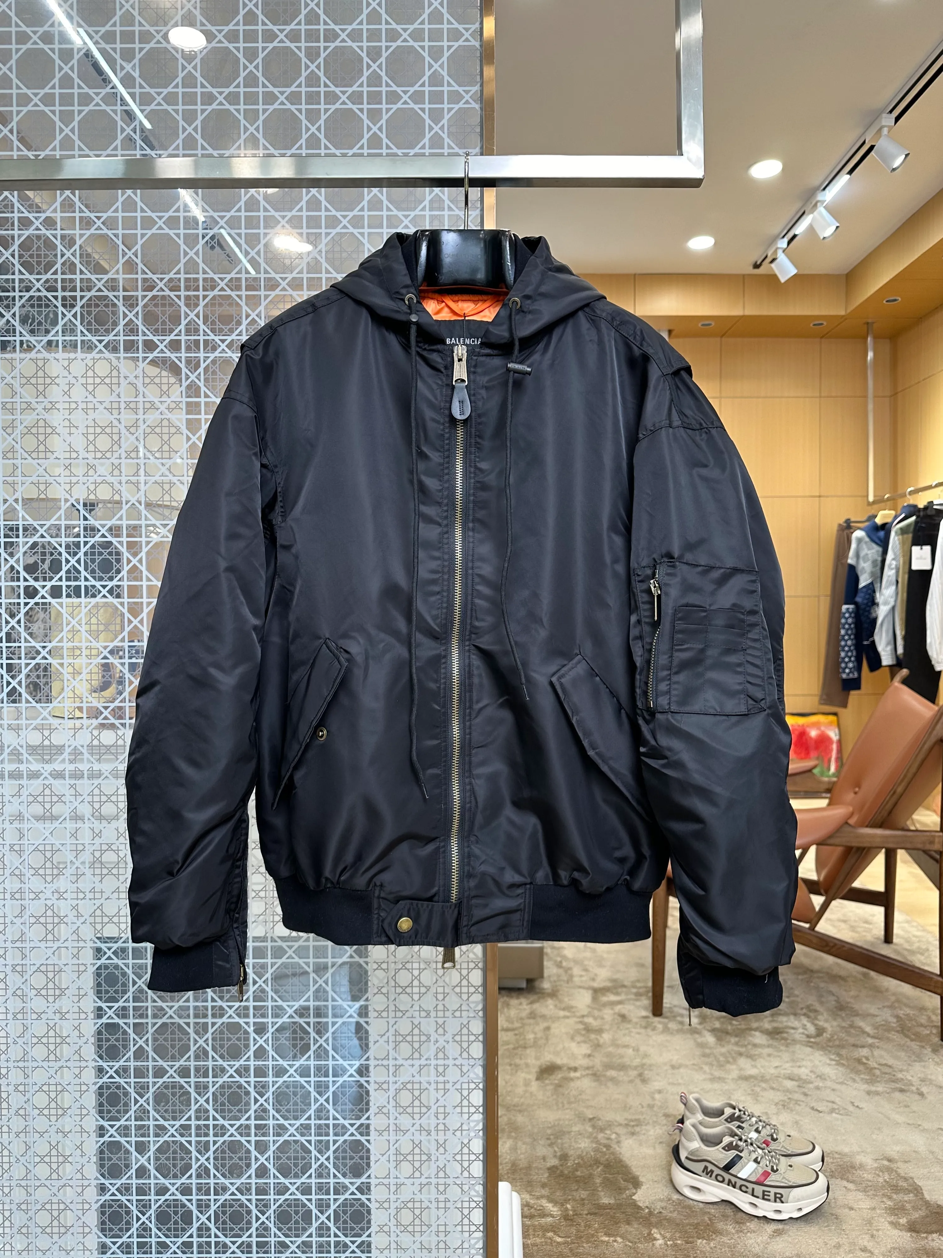 BLCG Functional Hooded Bomber Jacket