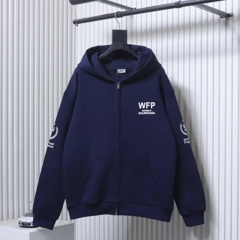 BLCG Graphic Print Zip-Up Jacket