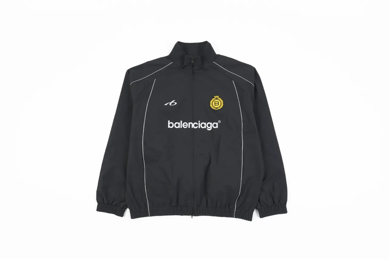 BLCG Paris Football Embroidered Technical Poplin Jacket