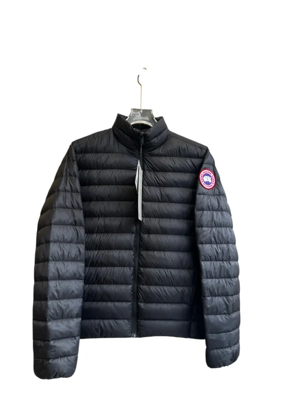 CG Stratus Stand Collar Quilted Down Jacket "Red Logo"