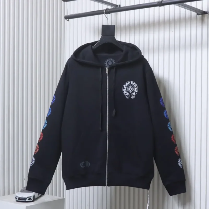 CH Rainbow Logo Zip-Up Hoodie