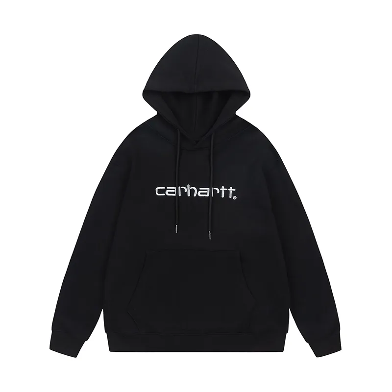 Carhartt WIP Classic Logo Embroidered Pullover Hoodie
