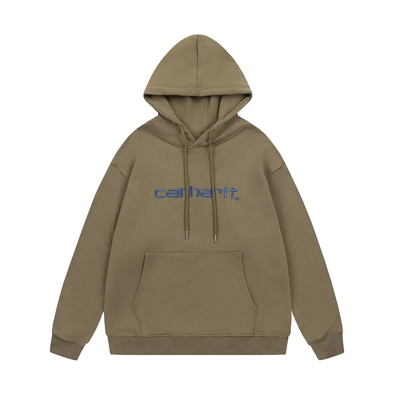 Carhartt WIP Classic Logo Embroidered Pullover Hoodie