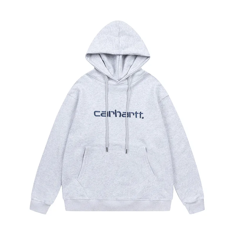 Carhartt WIP Classic Logo Embroidered Pullover Hoodie