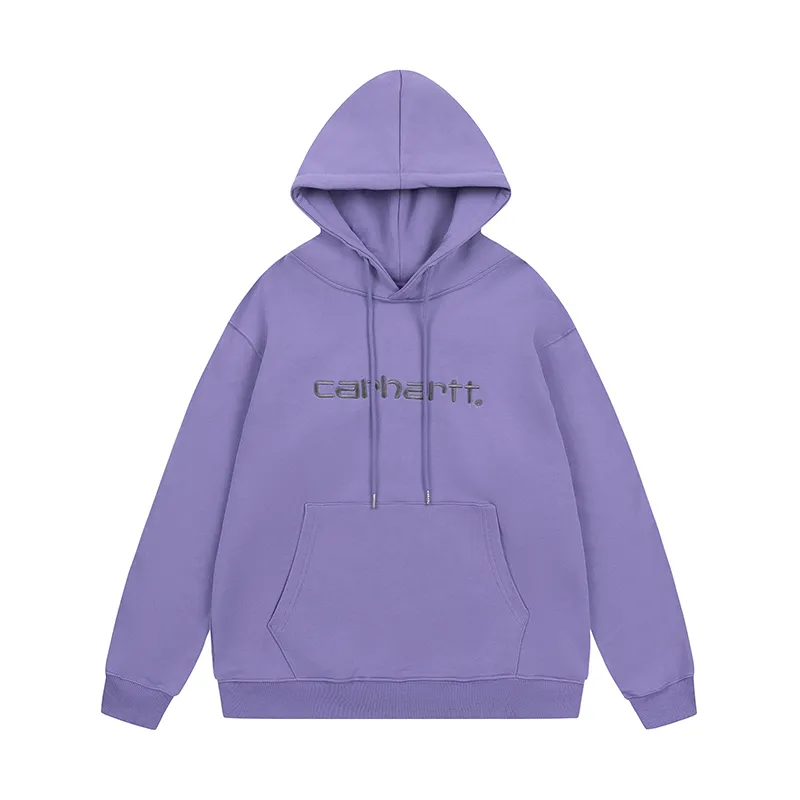 Carhartt WIP Classic Logo Embroidered Pullover Hoodie