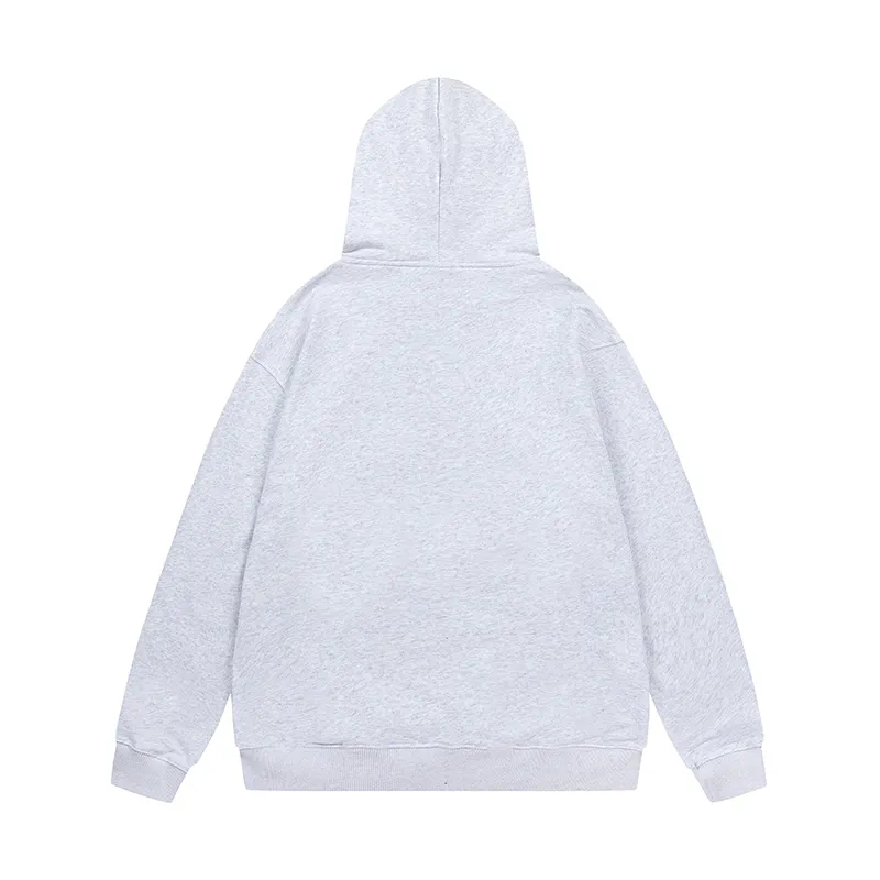 Back View Carhartt WIP Classic Logo Embroidered Pullover Hoodie