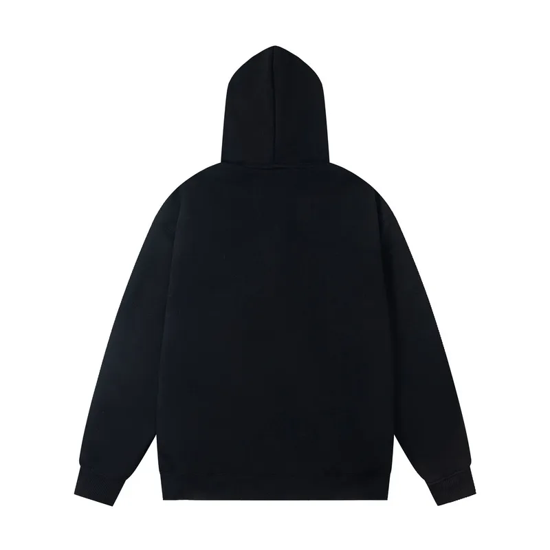 Back View Carhartt WIP Classic Small Logo Zip-Up Hoodie