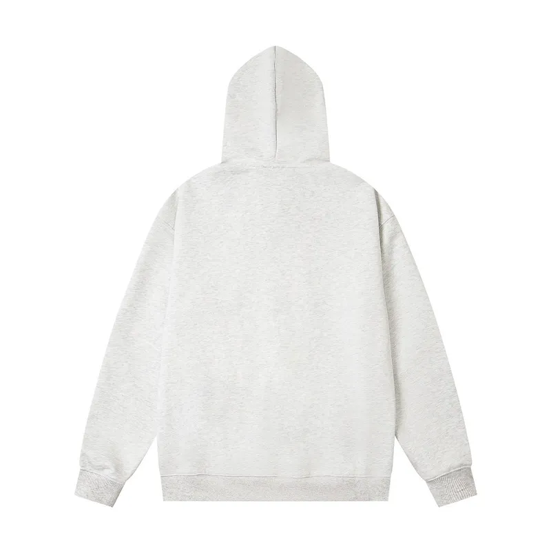 Back View Carhartt WIP Classic Small Logo Zip-Up Hoodie