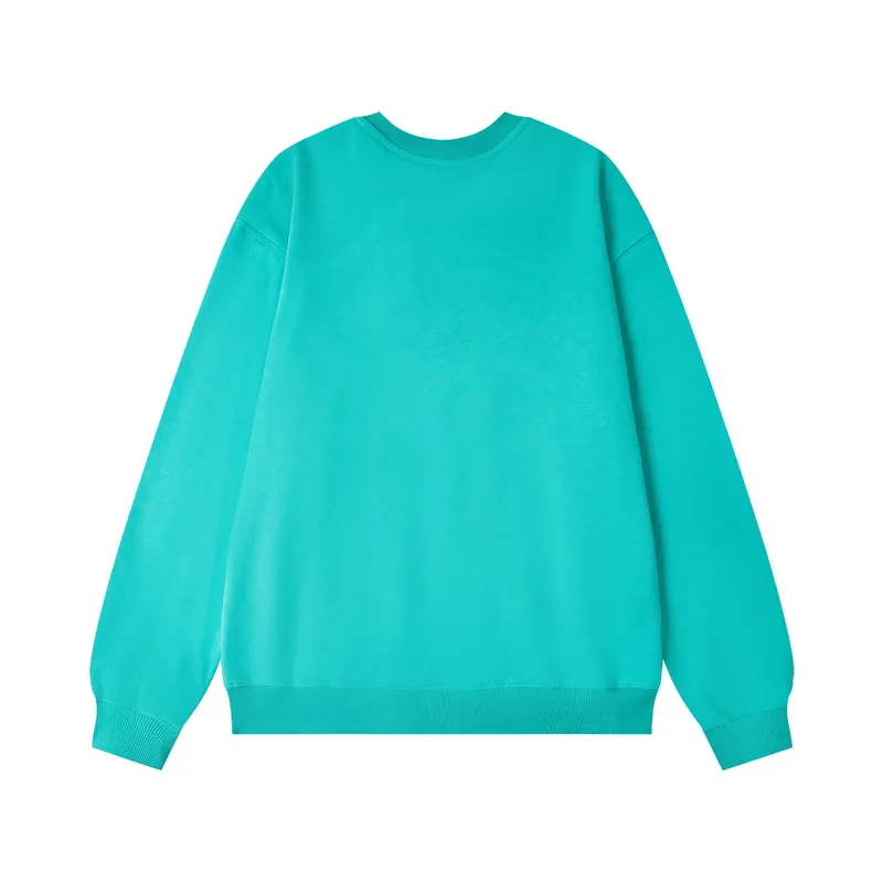 Back View Carhartt WIP Embroidered Graphic Crew Neck Sweatshirt