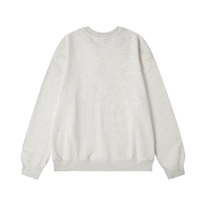 Back View Carhartt WIP Embroidered Graphic Crew Neck Sweatshirt