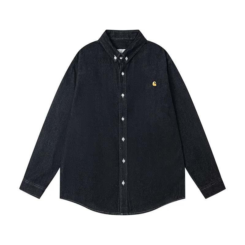 Carhartt WIP Gold Label Embroidered Washed Denim Shirt