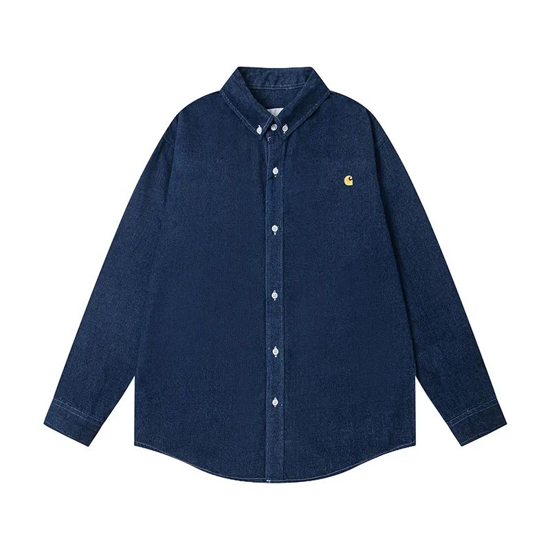 Carhartt WIP Gold Label Embroidered Washed Denim Shirt