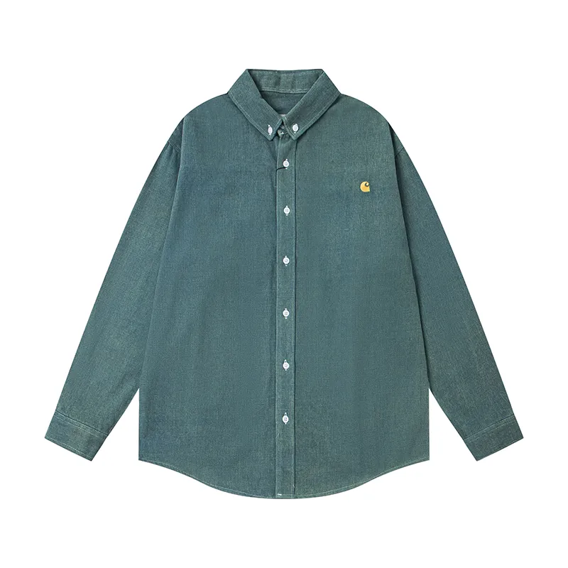 Carhartt WIP Gold Label Embroidered Washed Denim Shirt