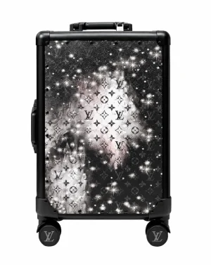 Galaxy Monogram Rolling Travel Luggage