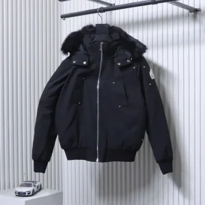 M.K. 2002 Silver Scissors Short Down Jacket