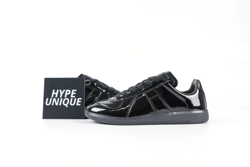 MM Replica Patent Leather Sneakers "Black"