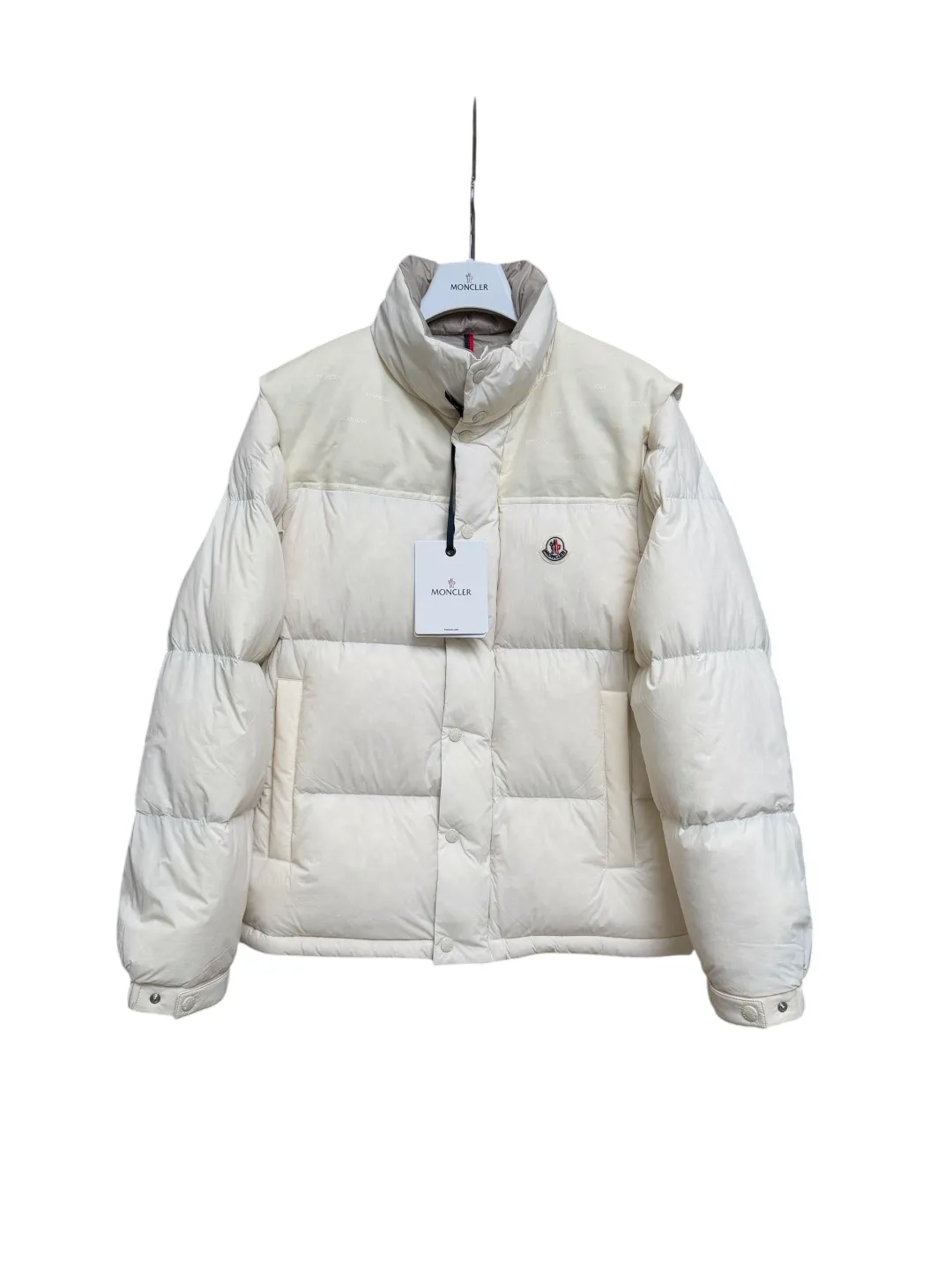 Mcler 2-in-1 Detachable Sleeve Down Jacket