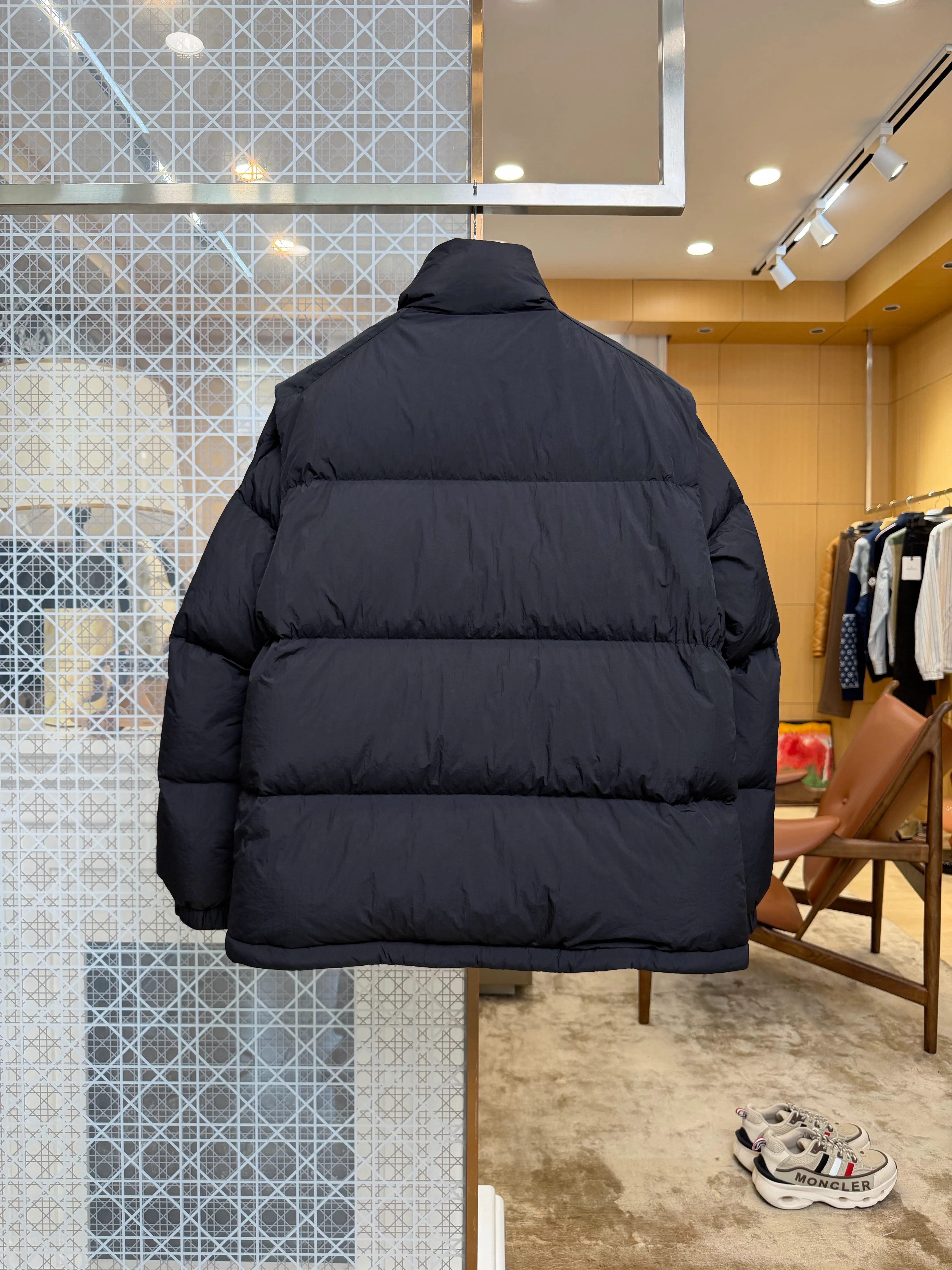 Back View Mcler 2-in-1 Detachable Sleeve Down Jacket