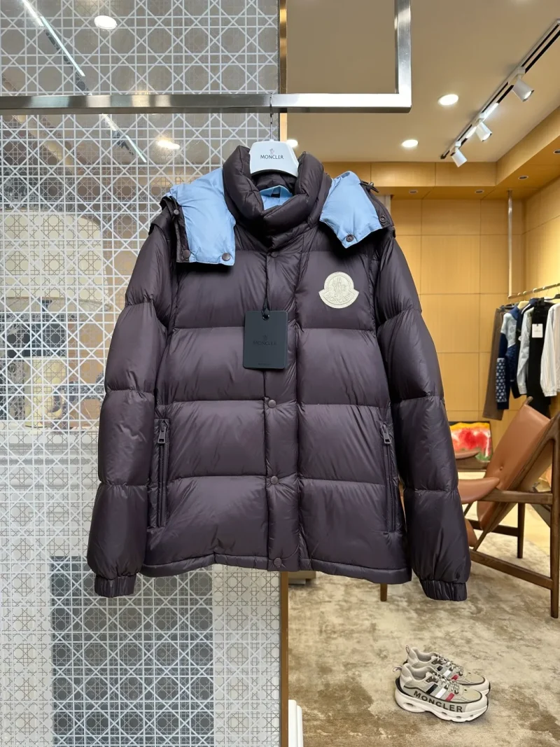 Mcler Detachable Sleeve Hooded Down Jacket