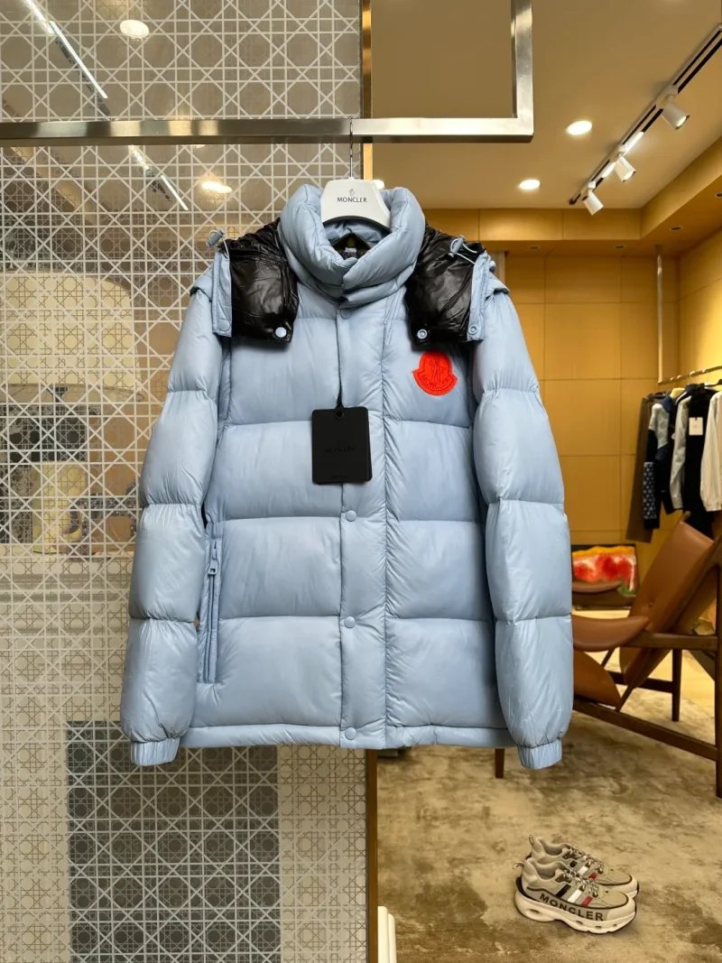 Mcler Detachable Sleeve Hooded Down Jacket