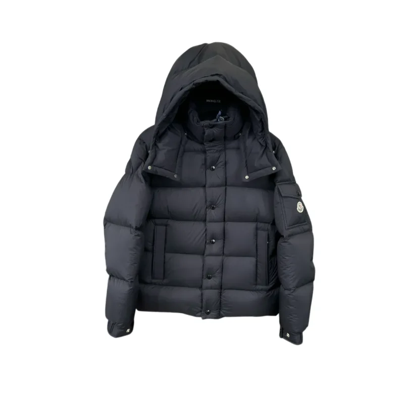 Mcler Maya Anniversary Matte Logo Hooded Down Jacket