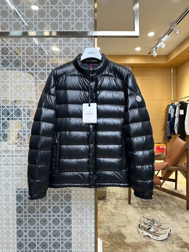 Mcler Stand Collar Lightweight Goose Down Jacket