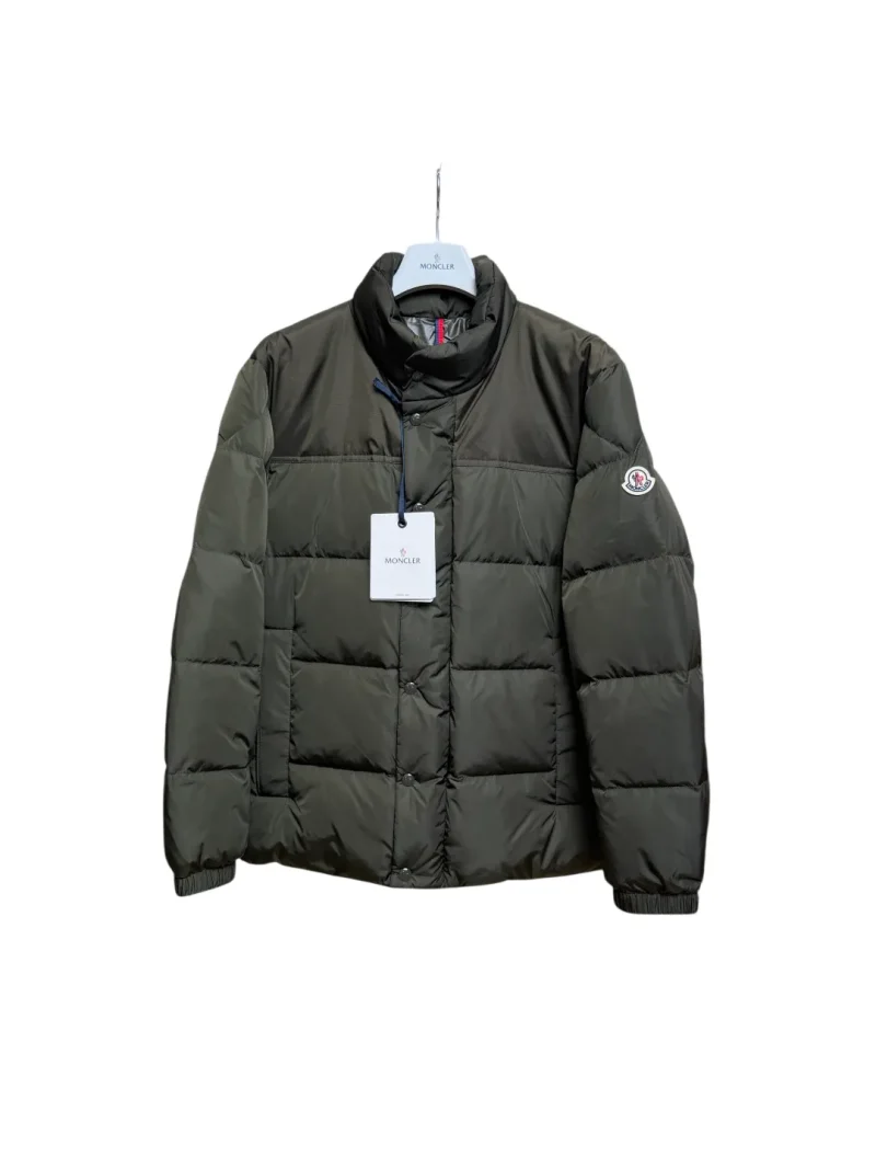 Mcler Stand Collar Patchwork Goose Down Jacket