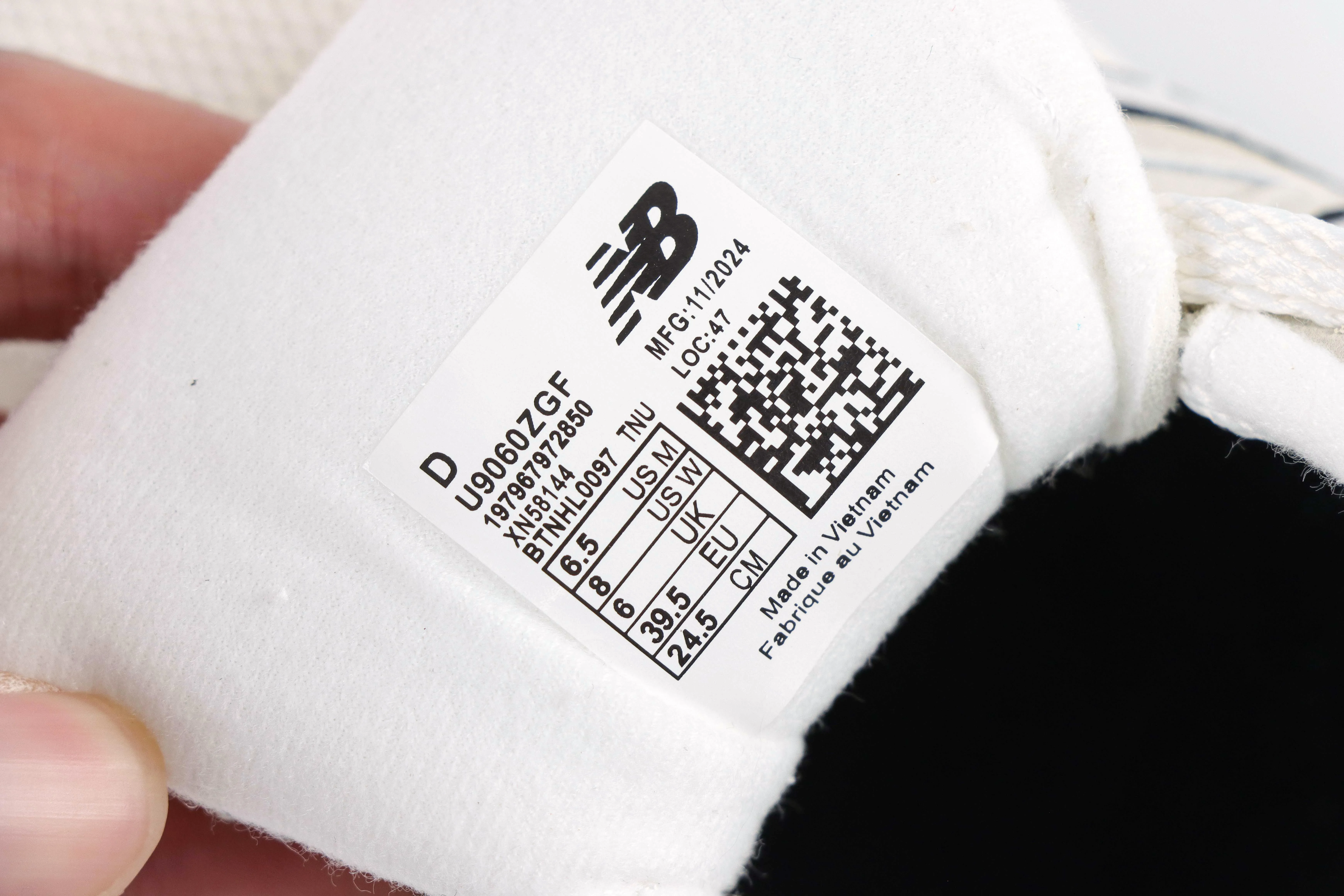Size Label