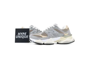 New Balance 9060 Slate Grey Arid Stone Sneakers Side Profile