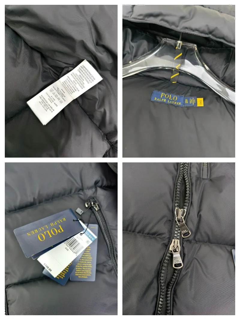 Brand Tag, Label, and Zipper Details