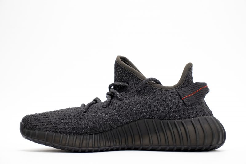 Yeezy Boost 350 V2 Static Black (Reflective) - Image 2
